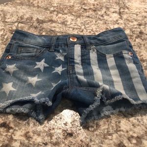 Girl’s Flag Shorts